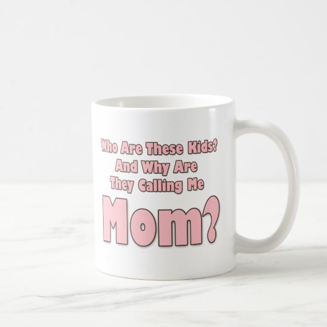 Caneca De Café Mãe Engraçada (Direita)