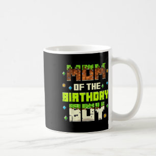 Caneca De Café Mãe Engraçada Do Menino Do Aniversário Video Gamer