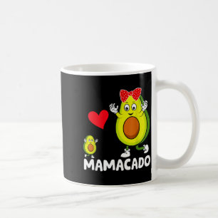 Caneca De Café Mãe engraçada mamãe abacate mamacado feliz dia das