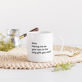 Caneca De Café Mãe engraçada presente de dia de as mães engraçado
