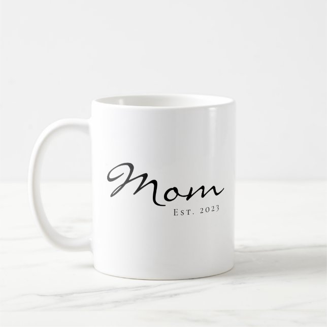Caneca De Café Mãe Estabeleceu Novo Presente de Mãe (Esquerda)