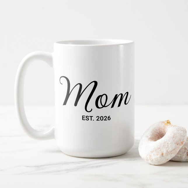 Caneca De Café Mãe Estabeleceu Novo Presente de Mãe (Com Donut)
