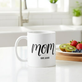 Caneca De Café Mãe Estabeleceu Novo Presente de Mãe