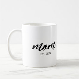 Caneca De Café Mãe Estabeleceu Novo Roteiro de Mãe Presente