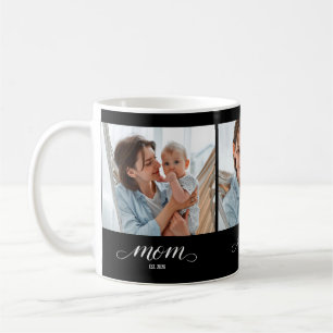 Caneca De Café Mãe Estabeleceu Roteiro Preto 3 Foto