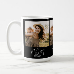 Caneca De Café Mãe Estabelecida Roteiro Preto 3 Foto