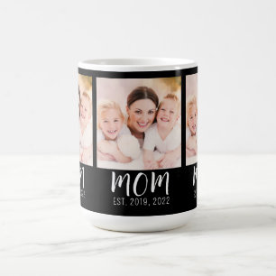 Caneca De Café Mãe Estabelecida Roteiro Preto 3 Foto