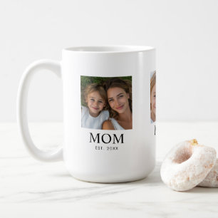 Caneca De Café Mãe Estabelecida Roteiro Preto 3 Foto