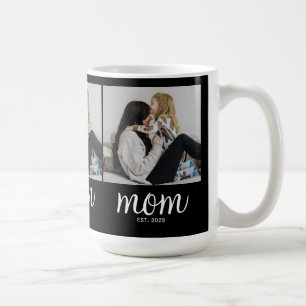 Caneca De Café Mãe Estabelecida Roteiro Preto 3 Foto