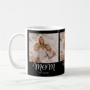 Caneca De Café Mãe Estabelecida Roteiro Preto 3 Foto
