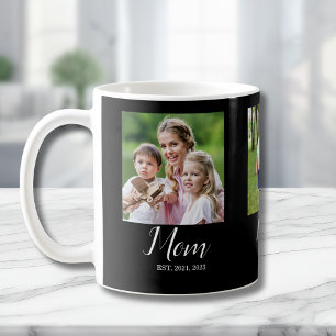 Caneca De Café Mãe Estabelecida Roteiro Preto 3 Foto