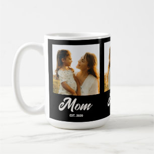 Caneca De Café Mãe Estabelecida Roteiro Preto 3 Foto