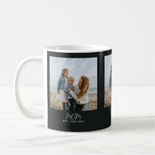 Caneca De Café Mãe Estabelecida Roteiro Preto 3 Foto Café