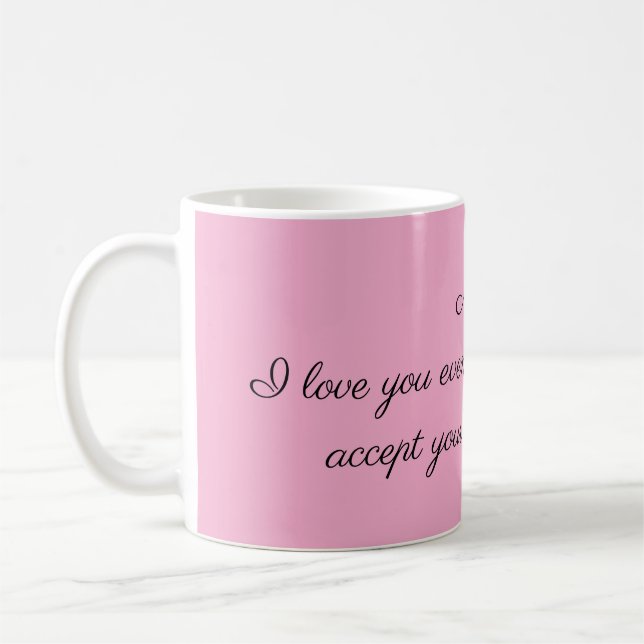 Caneca De Café Mãe, eu te amo (Esquerda)