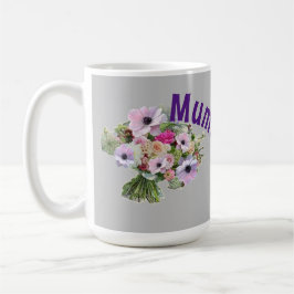 Caneca De Café Mãe! Flores