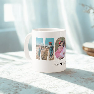 Caneca De Café Mãe Foto Collage Mug para Dia de as mães