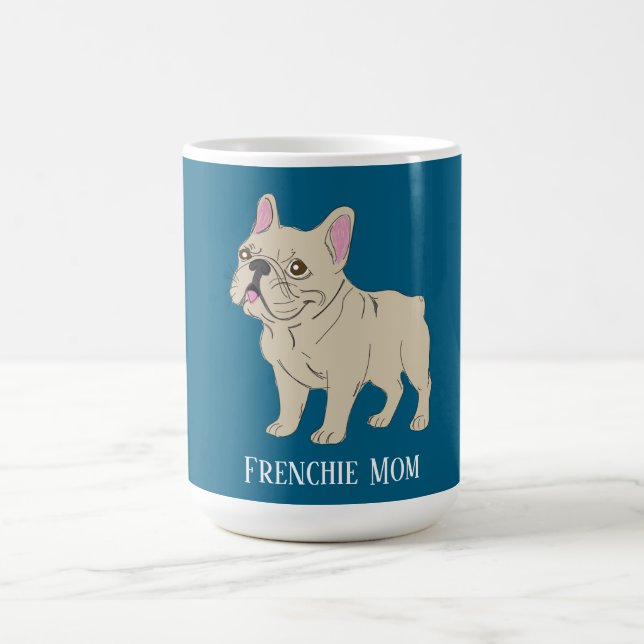Caneca De Café Mãe Frenchie (Centro)
