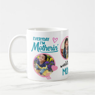 Caneca De Café MÃE FUNNA COTA MUG de fotos - Tendência divertida