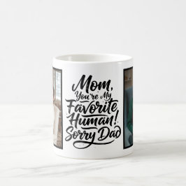 Caneca De Café Mãe Humano Favorito Desculpe Pai Engraçado Persona