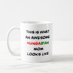 Caneca De Café mãe hungária incrível