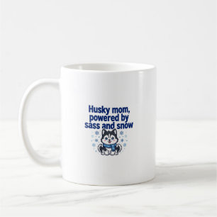 Caneca De Café Mãe Husky — Movida a Sass e Neve