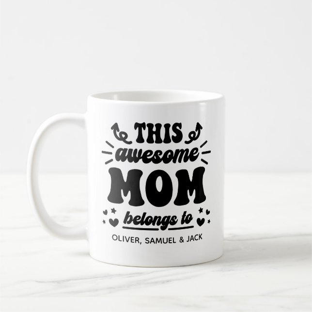 Caneca De Café Mãe Incrível (Esquerda)