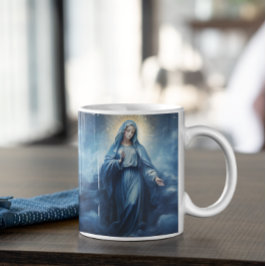 Caneca De Café Mãe Maria Bênção versão 5