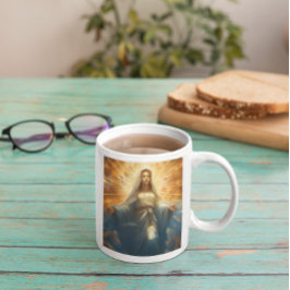 Caneca De Café Mãe Maria Bênção versão 7