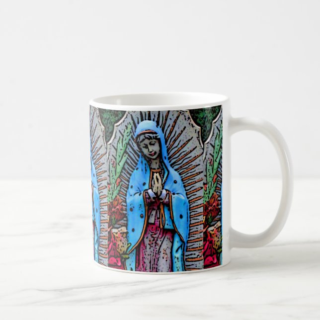 Caneca De Café Mãe Maria, Senhora de Guadalupe (Direita)