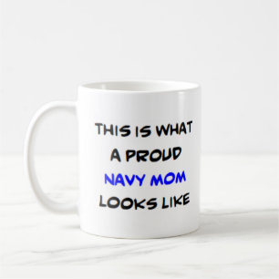 Caneca De Café mãe marinho orgulhosa