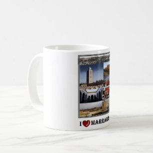 Caneca De Café MÃE Marrocos - Marraquexe - Coffee Mug