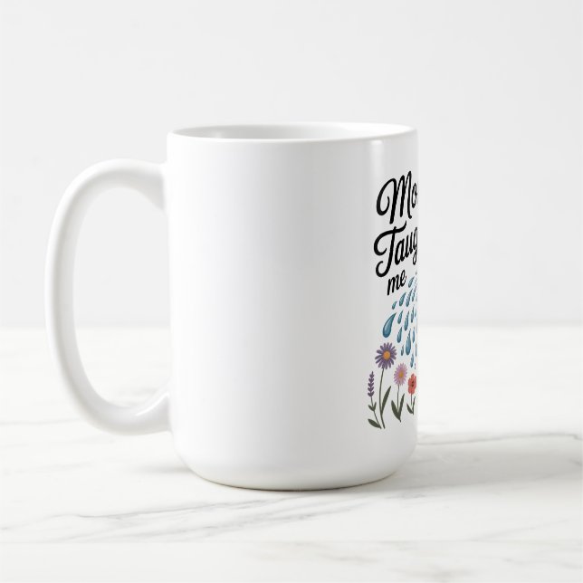 Caneca De Café Mãe Me Ensinou a Bondade (Esquerda)