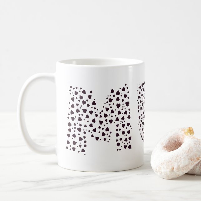 Caneca De Café Mãe Moderna da múmia (Com Donut)