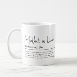 Caneca De Café Mãe na Lei Mug Gift