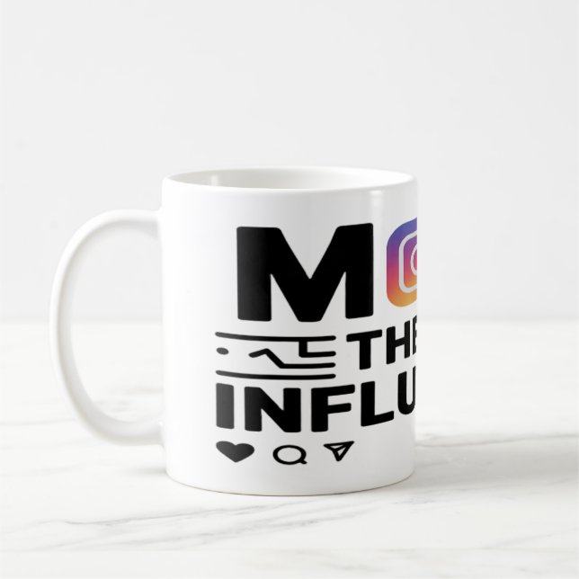 Caneca De Café Mãe: O Influenciador OG (Esquerda)