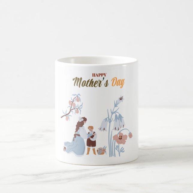 Caneca De Café "Mãe, o teu amor é o presente que mais gosto. (Centro)