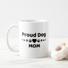 Caneca de Café Mãe Orgulhosa de Cachorro