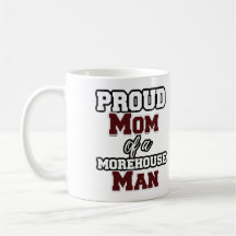 Mãe orgulhosa de um homem Morehouse, formando