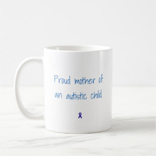 Caneca De Café Mãe orgulhosa de uma criança autística