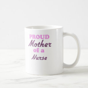 Caneca De Café Mãe orgulhosa de uma enfermeira