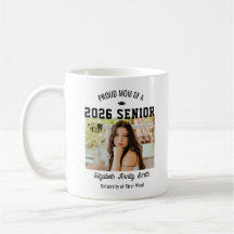 Mãe Orgulhosa Senior Personalizado Ano Graduado Fo