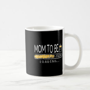 Caneca De Café Mãe para ser 2026 mamãe carregando nova mamãe est