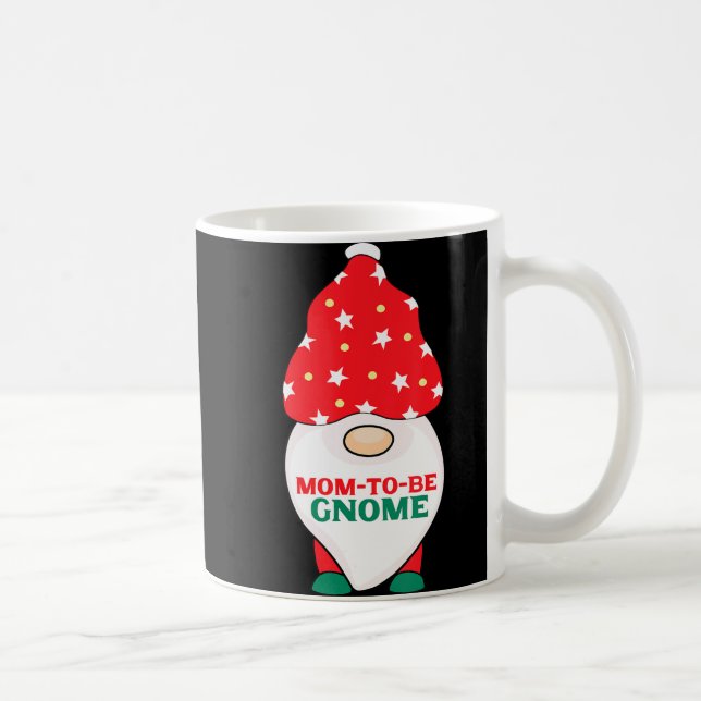 Caneca De Café Mãe Para Ser Gnomo Engravidante Esperando Natal P (Direita)
