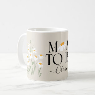 Caneca De Café Mãe para ser um novo presente de bebê chá de frald