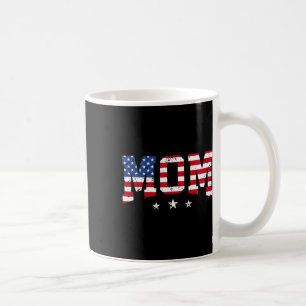 Caneca De Café Mãe Patriótica Americana Dia das Mães Bandeira Ame