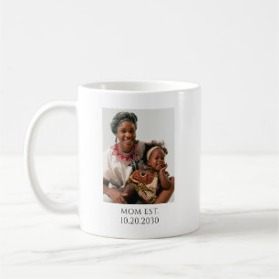 Caneca De Café Mãe Personalizada Estabelecida