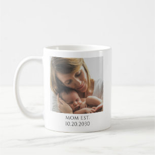 Caneca De Café Mãe Personalizada Estabelecida