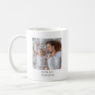 Caneca De Café Mãe Personalizada Estabelecida