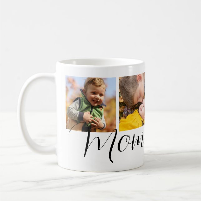 Caneca De Café Mãe Personalizada O Nome Mais Doce Que Há Foto (Esquerda)