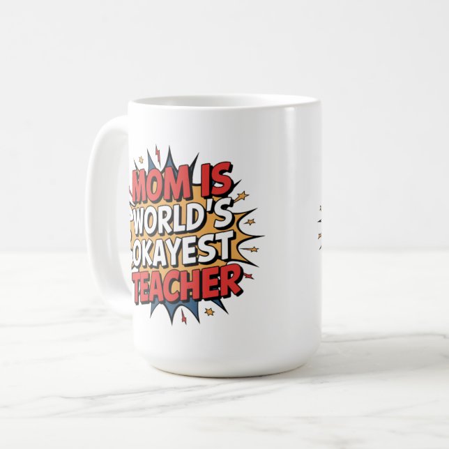 Caneca De Café Mãe Power (Frente Esquerda)